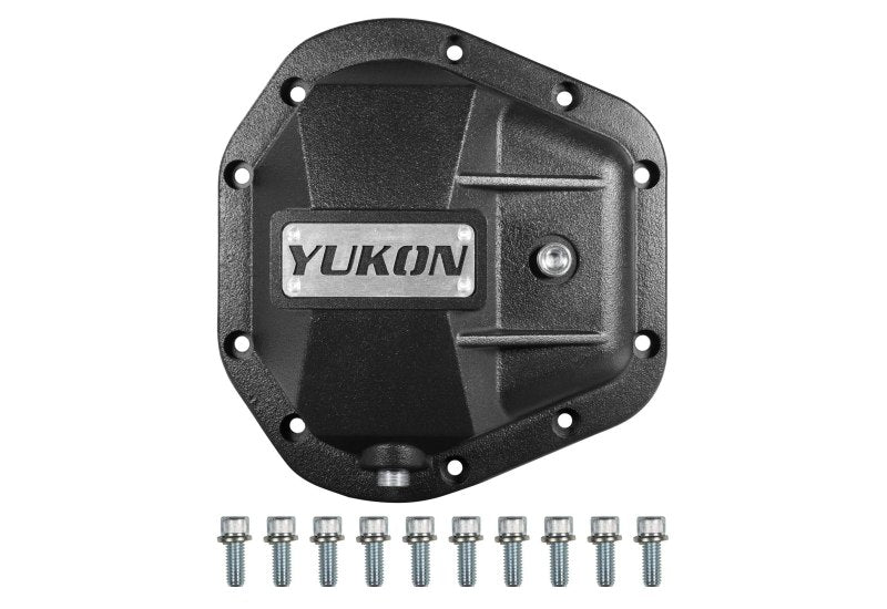 Yukon Gear & Axle YHCC-D60 hardcore differential cover in black powder coat