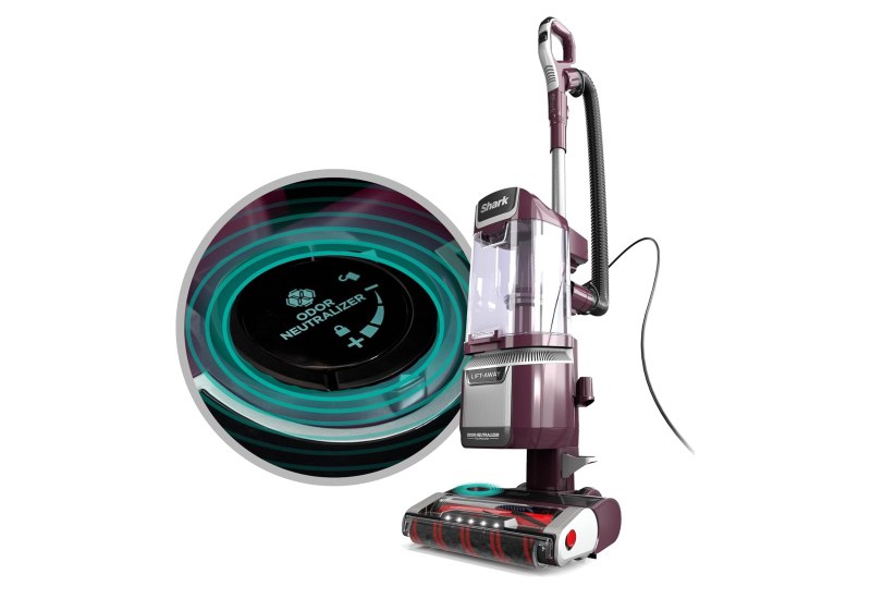 Shark LA702 upright vacuum in Wine Purple