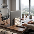 Bubble Laptop & Tablet Stand – Modern Vertical Desk Organizer