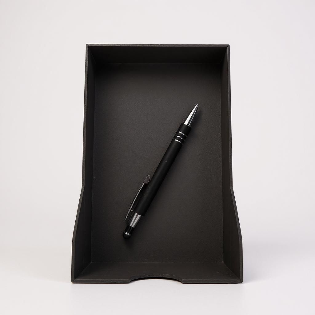 Monitor Riser with 2 Drawers – Desktop Organizer & Storage Stand
