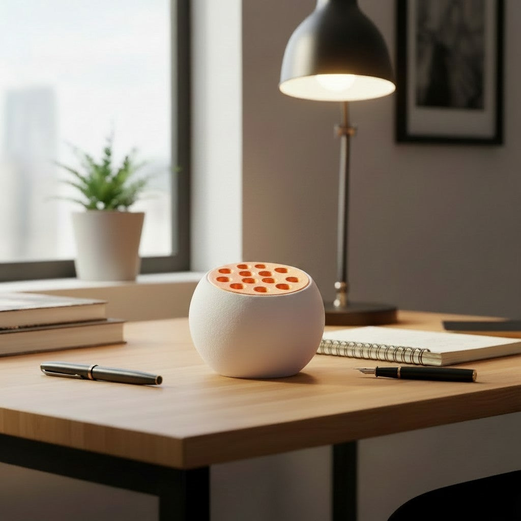 Modern Round Pencil Holder – 13-Slot Desk Organizer