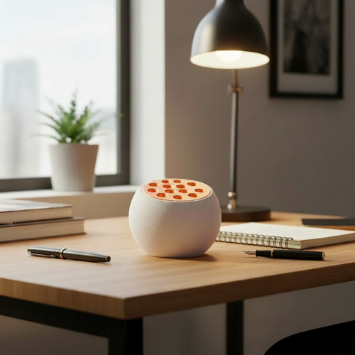 Modern Round Pencil Holder – 13-Slot Desk Organizer