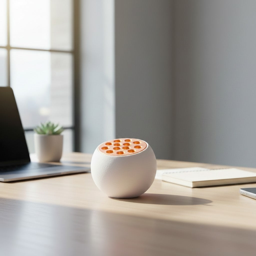 Modern Round Pencil Holder – 13-Slot Desk Organizer