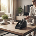 5-Slot Remote Control Holder – Modern Desktop & Coffee Table Organizer