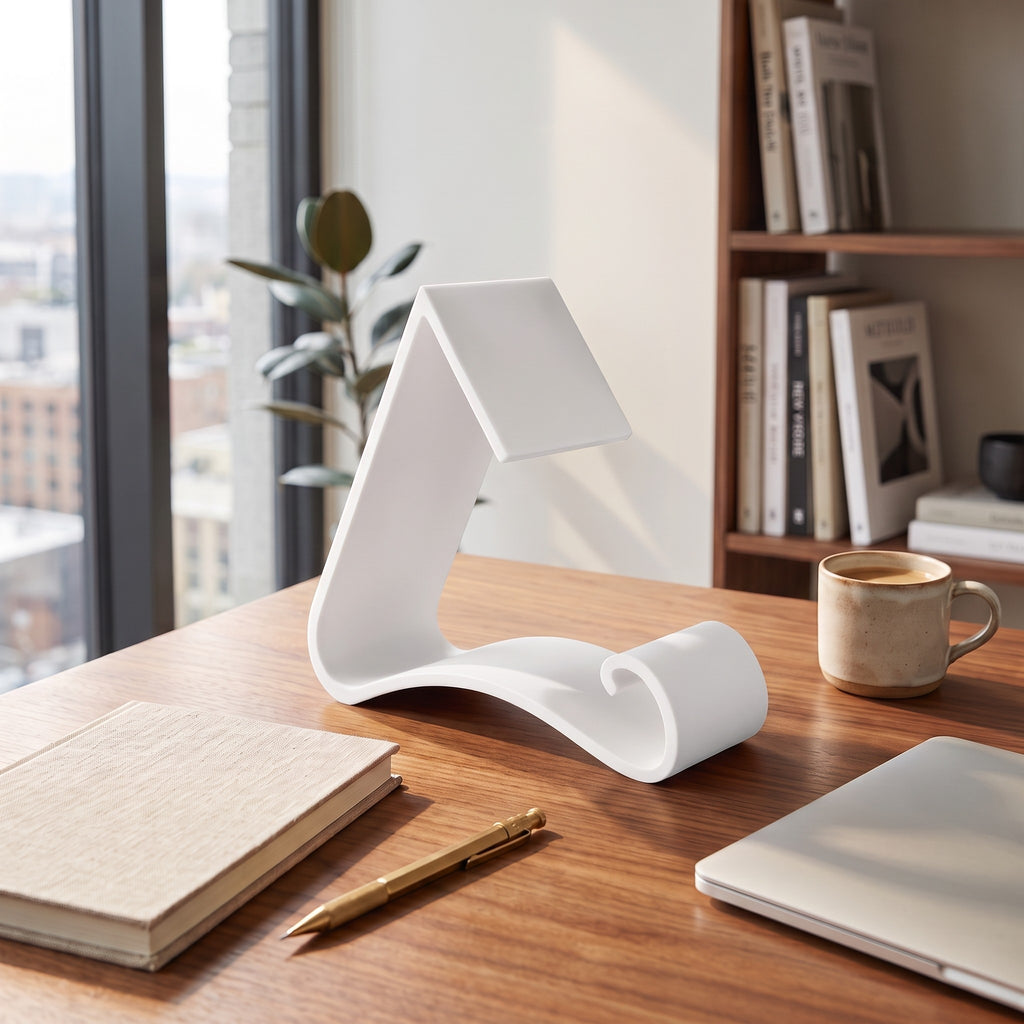 Wavy Book Stand – 3-in-1 Reading, Display & Page Holder